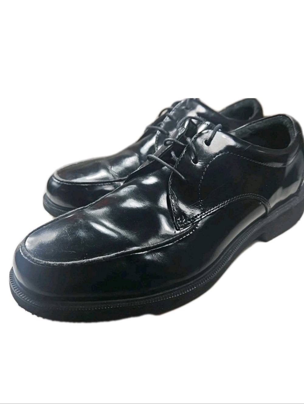 Rockport Leather Shoe Waterproof Men Sz9W APA123141 Blk CottageY2k Boho Party[6D